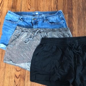 Bundle of 3 Old Navy shorts